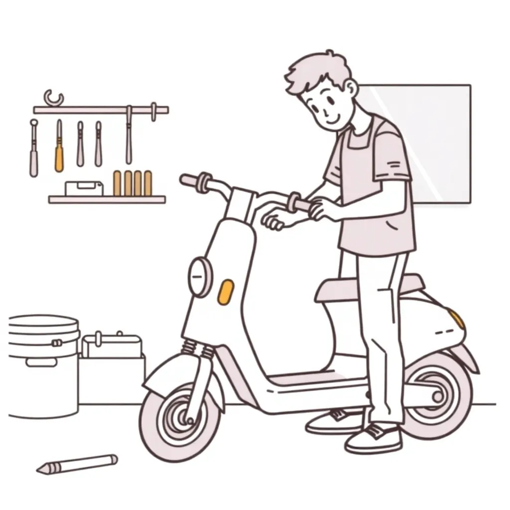 Negocio Scooter Electric Repair